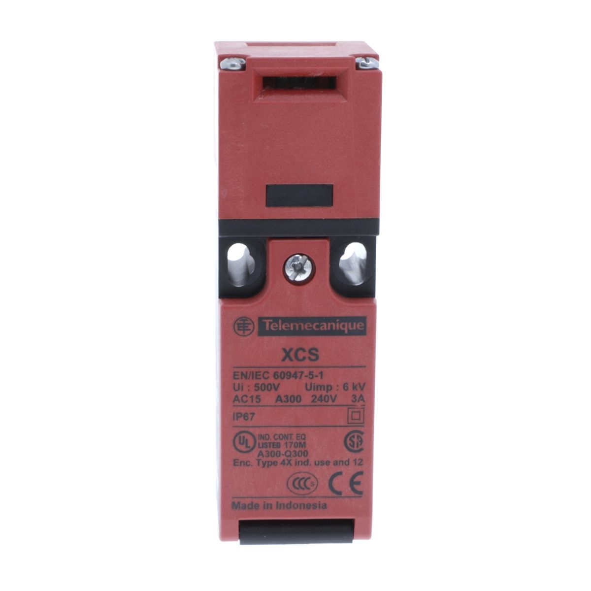 XCSPA991 Safety switch, Telemecanique Safety switches XCS, plastic XCSPA, 2 NC + 1 NO, slow break, 1 entry tapped Pg 11 Telemecanique
