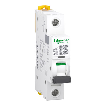A9F92102 Miniature circuit-breaker, Acti9 iC60L, 1P, 2 A, Z curve, 15000 A (IEC 60898-1), 100 kA (IEC 60947-2)