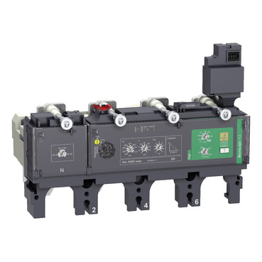 C4044V400 trip unit MicroLogic 4.3 for ComPacT NSX 400/630 circuit breakers, electronic, rating 400A, 4 poles 4d Schneider Electric