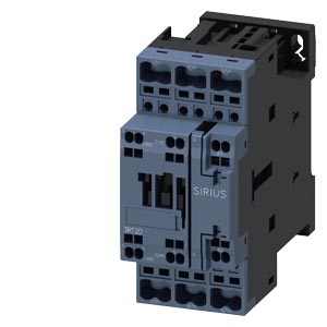 3RT2026-2AP00 power contactor, AC-3 25 A, 11 kW / 400 V 1 NO + 1 NC, 230 V AC, 50 Hz 3-pole, Size S0 Spring-type terminal Siemens