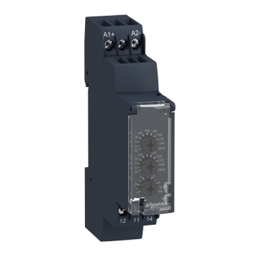 RM17UBE15 Harmony, Modular 1-phase voltage control relay, 5 A, 1 CO, 65…260 V AC/DC