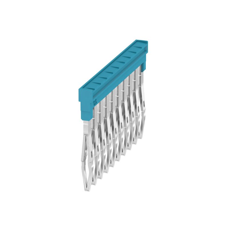ZQV 1.5N/10 BL Cross-connector (terminal), Plugged, blue, 17.5 A, Number of poles: 10 1985680000