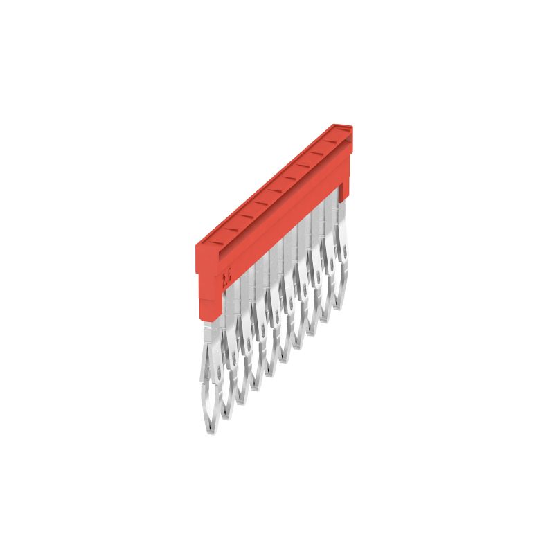 ZQV 1.5N/10 RD Cross-connector (terminal), Plugged, red, 17.5 A, Number of poles: 10 1985800000