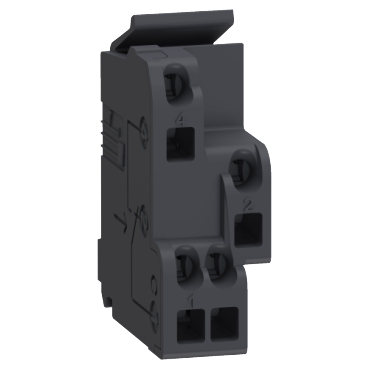 29450 standard auxiliary contact, circuit breaker status OF/SD/SDE/SDV, 1 changeover contact type, screwless spring terminals