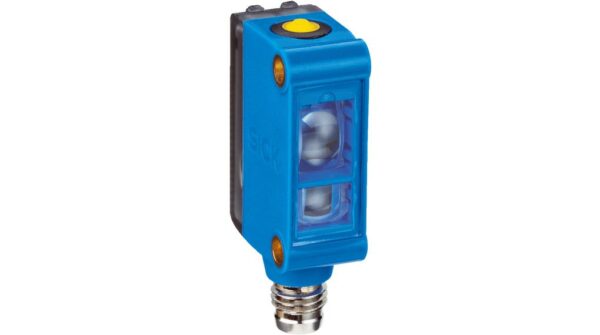 1062199 KTM-WP11181P Optical Contrast Sensor PNP 12.5mm 32us 24VDC 50mA RGB LED Connector, M8, Male, 4-Pin IP67 KTM