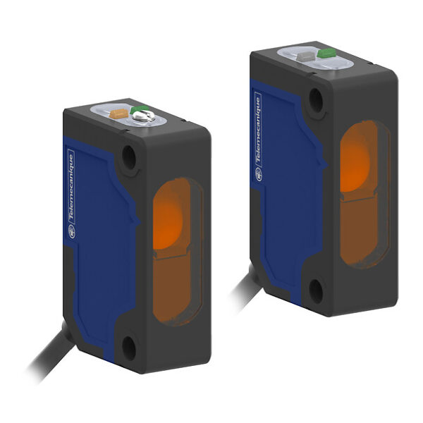 XUM2APXBL2 Photoelectric sensors XU, miniature, thru beam, Smax=30 m, system, PNP, cable 2 m