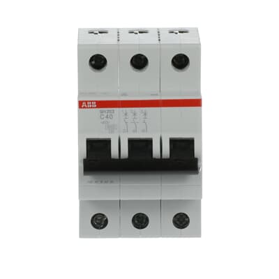 2CDS213001R0404 Miniature Circuit Breaker - SH200 - 3P - 40 A - C ABB