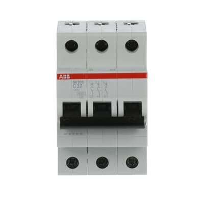 2CDS213001R0324  Miniature Circuit Breaker - SH200 - 3P - 32 A - C ABB