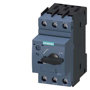 3RV2011-1DA10 Circuit breaker size S00 for motor protection, CLASS 10 A-release 2.2...3.2 A N release 42 A screw terminal Standard switching capacity