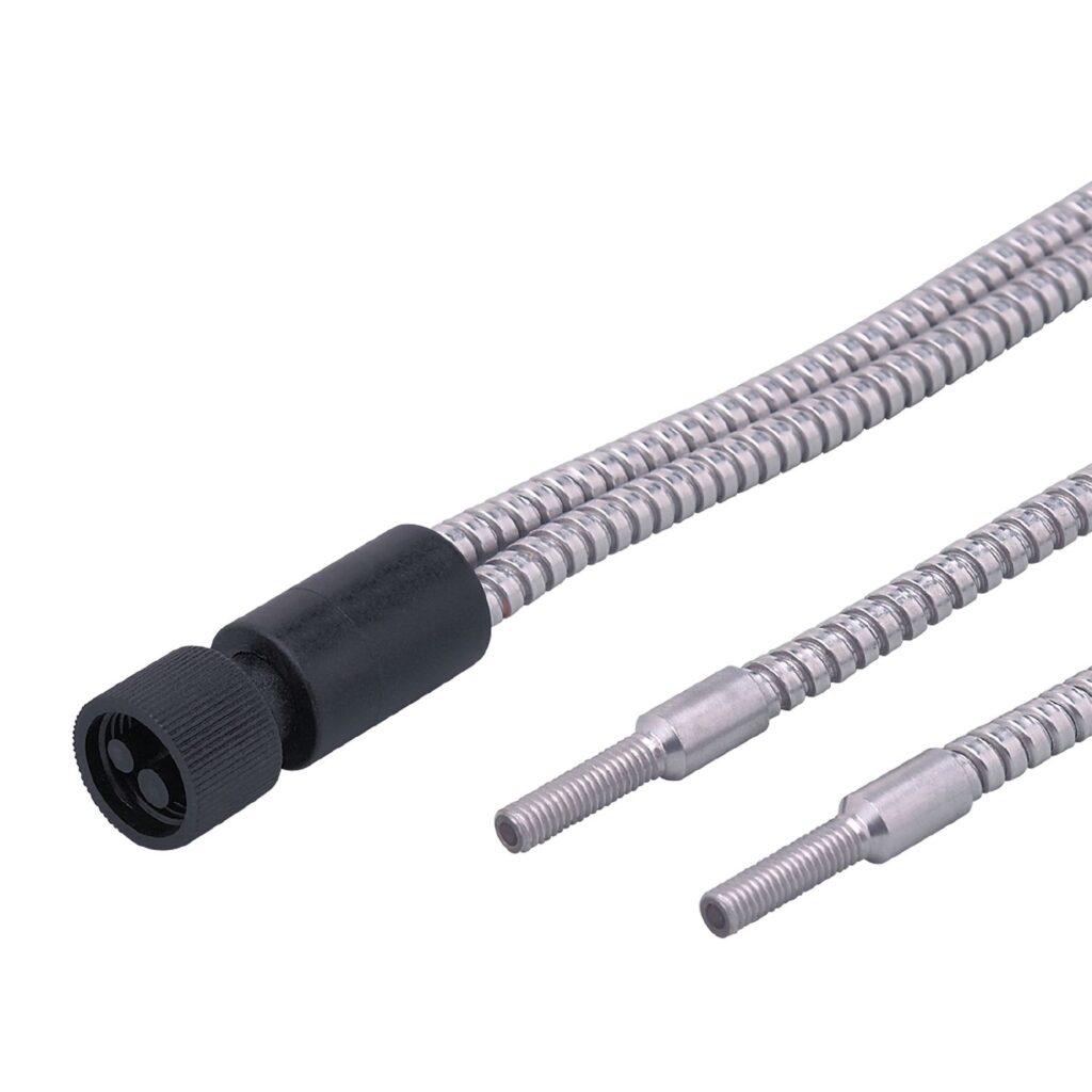 E20128 FE-00-A-A-M4 Fibre optic through-beam sensor