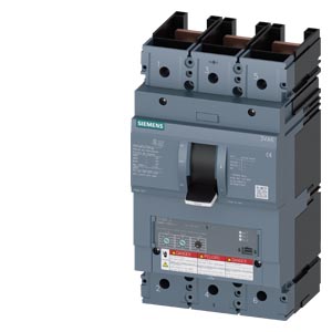 3VA6440-5HL31-2AA0 circuit breaker 3VA6 UL Frame 600 breaking capacity class M 35 kA @ 480 V 3-pole, line protection ETU320, LI, In=400 A overload protection, 100% rated Ir=160 A...400 A short-circuit protection Ii=1.5...12 x In without connection