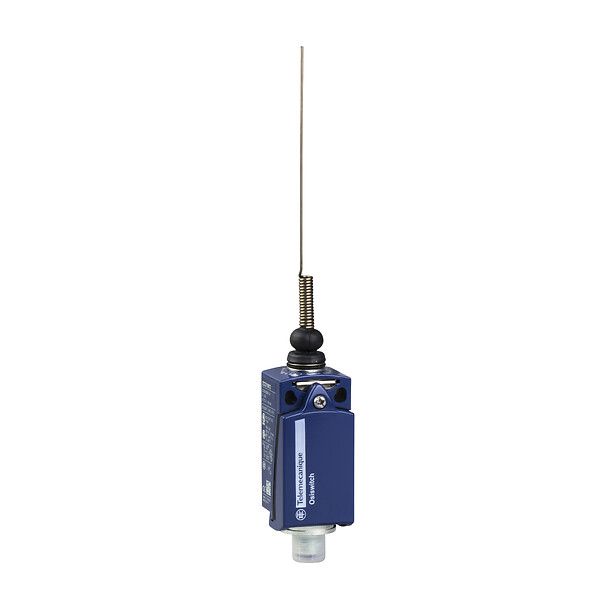 XCKD2106M12 Limit switch, Limit switches XC Standard, XCKD, cat's whisker, 1NC+1 NO, snap, M12
