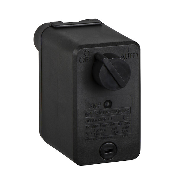XMPE12C2131 Pressure sensors XM, pressure sensor XMP, 12 bar, G 1/4 female, 3 NC, ON/OFF knob control