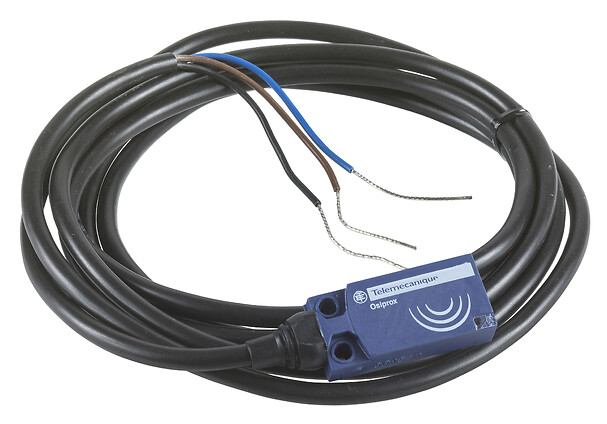 XS7F1A1PAL2 Inductive proximity sensors XS, inductive sensor XS7 15x32x8, PBT, Sn5mm, 12...24 VDC, cable 2 m