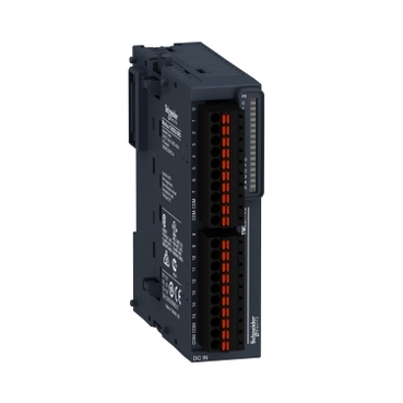 TM3DQ16RG Discrete output module, Modicon TM3, 16 relay outputs (spring) 24 VDC