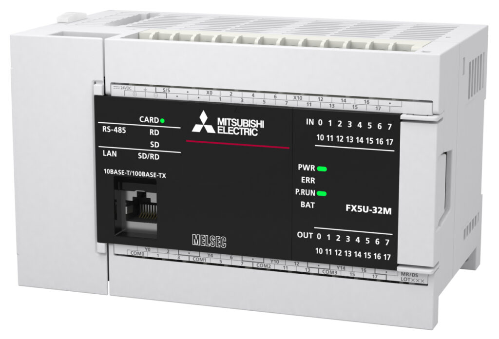 FX5U-32MR/DS FX5U;CPU;DC;16 Inputs;16 Relay Outputs;3xAnalog;Eth;RS-485