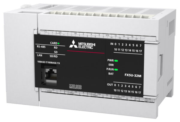 FX5U-32MR/DS FX5U;CPU;DC;16 Inputs;16 Relay Outputs;3xAnalog;Eth;RS-485