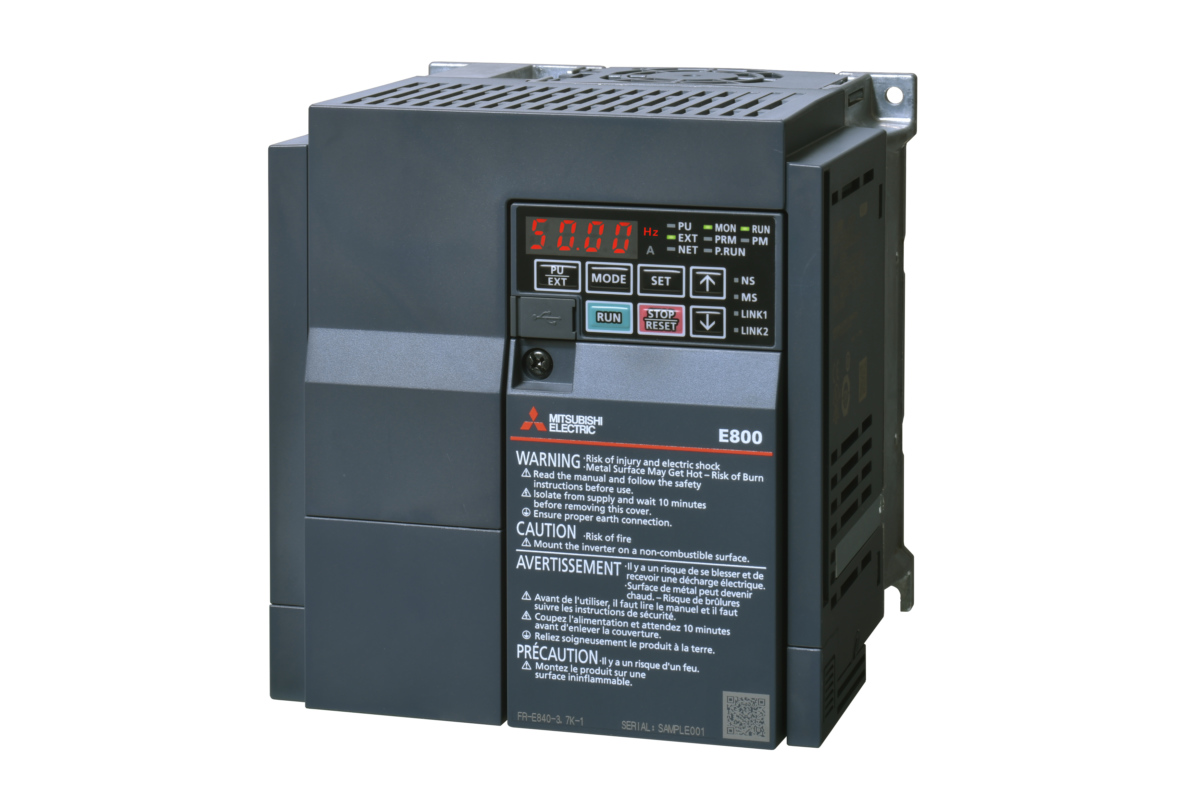 FR-E840-0060EPB-60 Inverter; Pn:2,2-3kW;3x380-480V;In max:6,9A;(2,2kW;6A);PROFINET;IP20