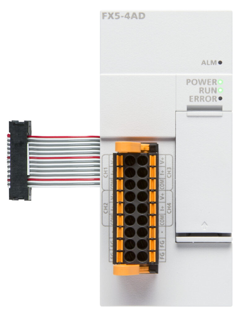 FX5-4AD FX5;Analog Input Module;4 channels