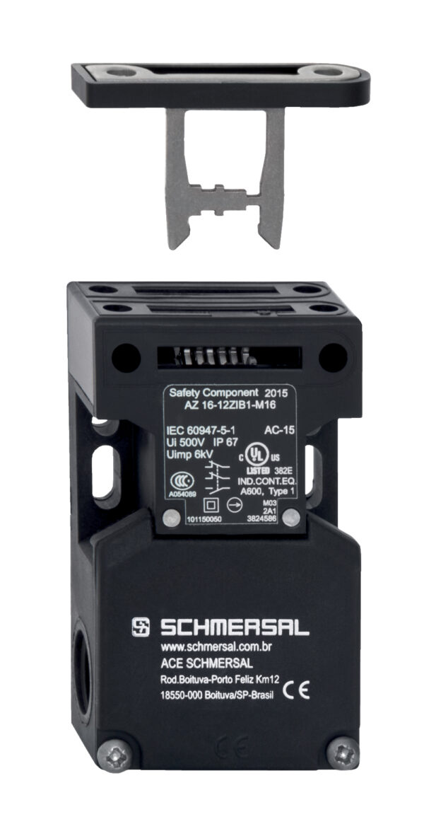 101150055 AZ 16-03ZIB1-M16 Safety switch: key operated; AZ 16I; IP67; plastic; black Schmersal