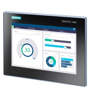 6AV2123-3KB32-0AW0 SIMATIC HMI MTP1000, Unified Basic Panel, touch operation, 10" widescreen TFT display, 16 million colors, PROFINET interface, configurable as of WinCC Unified Basic V18 Update 3, contains open-source software, which is provided free of