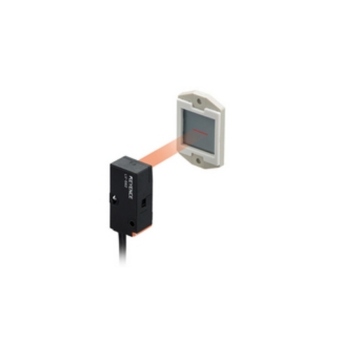 LV-S62 Sensor head, Retro-reflective, Parallel light area