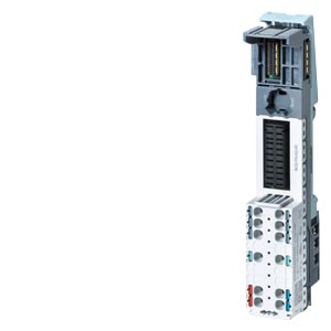 6ES7193-6BP20-0DC0 SIMATIC ET 200SP, BaseUnit BU20-P6+A2+4D, BU type C0, Push-in terminals, with 2 AUX terminals, New load group, WxH: 20 mmx117 mm