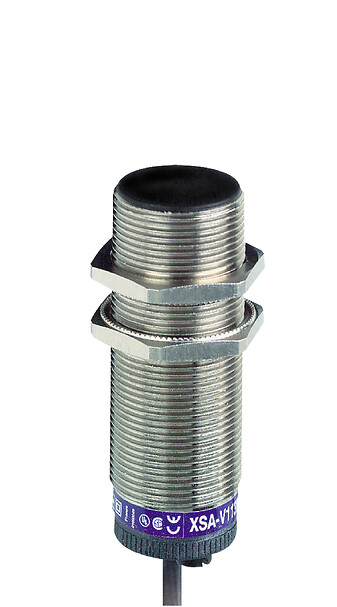 XSAV11801 Inductive proximity sensors XS, Rotation monitoring, M30, Sn10mm, 6...150c/mn, 24...240VAC/DC, cable 2 m Telemecanique