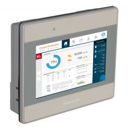 4.3" 480 x 272 TFT LCD, LED Backlight  Slim design  Fan-less Cooling System  COM1 and COM3 RS-485 2W support MPI 187.5K, please use one at a time*  PCB coating process ensures high reliability to resist from corrosion in harsh environment  Built-in P