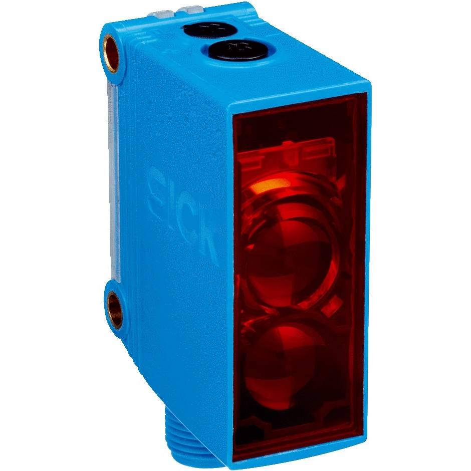 1065887 Photoelectric sensor G10 GL10-P4212 15 m, PNP, Retroreflective, 10 to 30 VDC, 4 Pin M12 Connector Sick