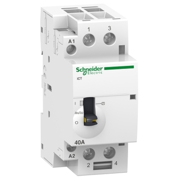 A9C21842 iCT 40A 2NO 220...240V 50Hz MO contact