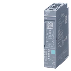 6ES7138-6EB00-0BA0 SIMATIC ET 200SP, TM PTO 2x24 V, interface module for stepper drives, 2 channels pulse train output, PTO: 24 V, 2 DI, 1 DQ 24 V DC per channel, suitable for BU type A0