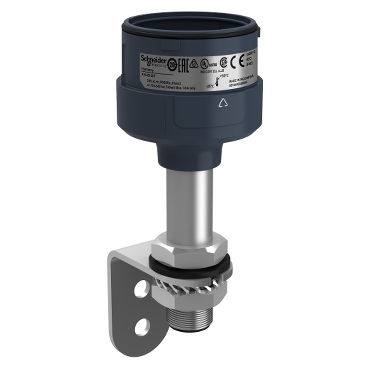 XVUZ100T Harmony XVU, Fixing metal bracket with 100 mm aluminium pole for modular tower lights, black, Ø60