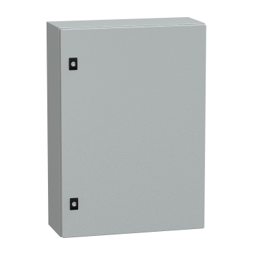 NSYCRN75200P PanelSeT CRN plain door with mount.plate. H700xW500xD200 IP66 IK10 RAL7035