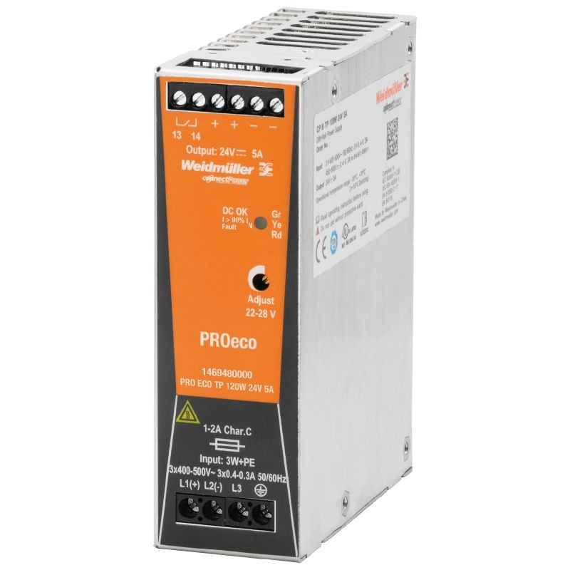 1469480000 PRO ECO 120W 24V 5A Power supply, switch-mode power supply unit, 24 V