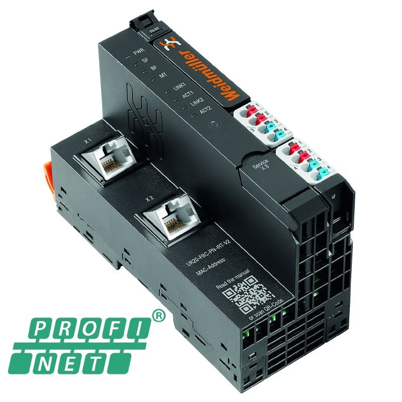 Remote I/O fieldbus coupler, IP20, Ethernet, PROFINET IRT 2566380000