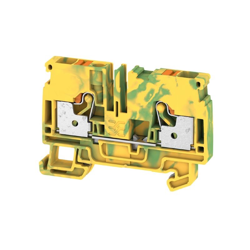 A2C 6 PE PE terminal, PUSH IN, 6 mm², Green/yellow  Item No. 1991810000