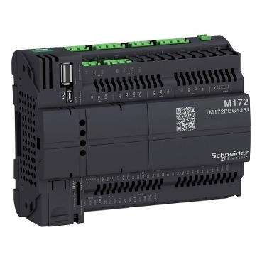 TM172PBG42RI Controller, Modicon M171/M172/M173, performance, blind, 42 IO, Ethernet, isolated