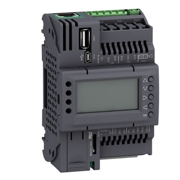 TM172PDG07R Controller, Modicon M171/M172/M173, performance display 7 IO, Ethernet, Modbus