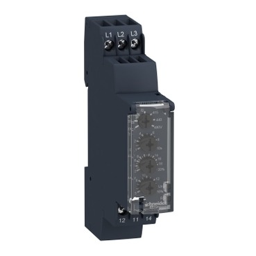RM17UB310 voltage control relay, Harmony Control Relays, 5A, 1CO, 208...480V AC