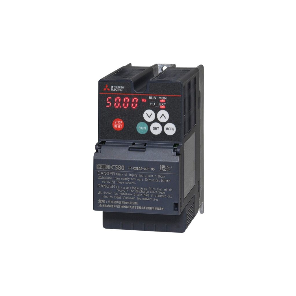 FR-CS82S-042-60 Inverter; Rated Power: 0,75kW; 1x200-240V; Rated Current: 4,2A; IP20