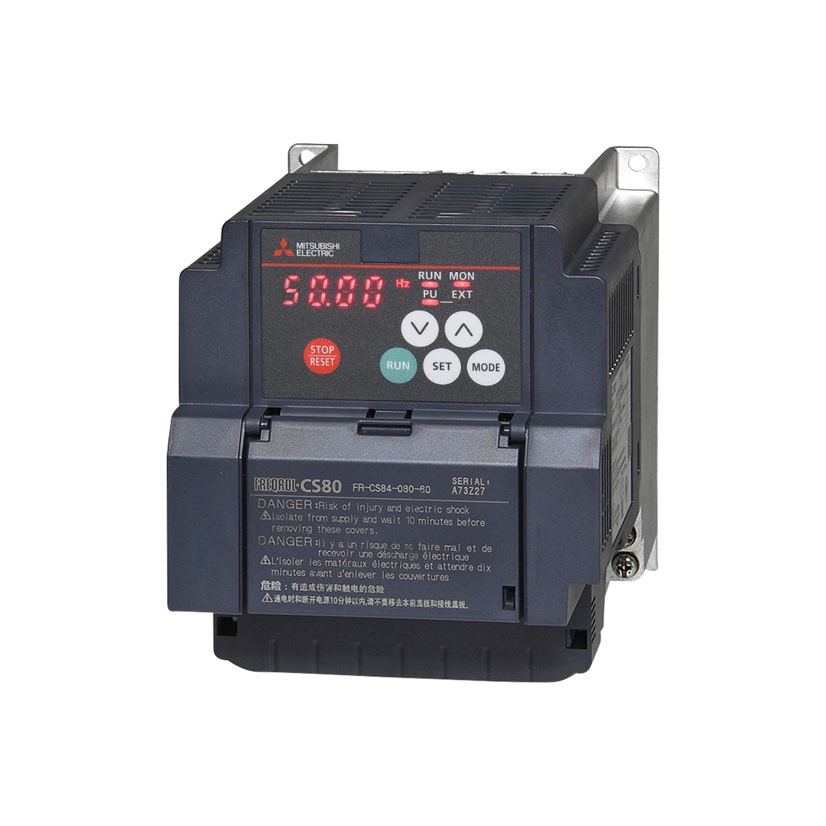 FR-CS84-080-60 Inverter; Rated Power: 3,7kW; 3x380-480V; Rated Current: 8A; IP20