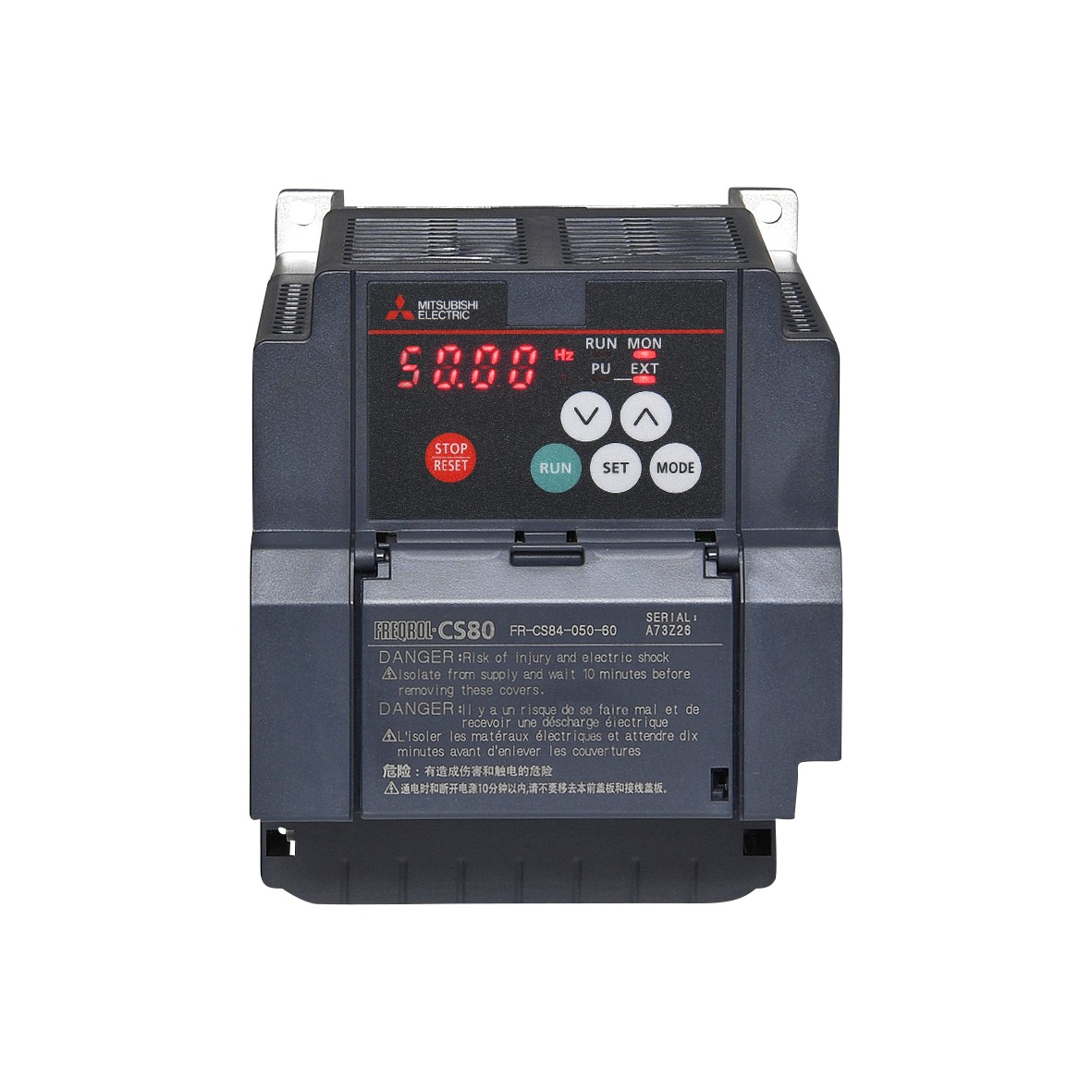 FR-CS84-050-60 Inverter; Rated Power: 2,2kW; 3x380-480V; Rated Current: 5A; IP20