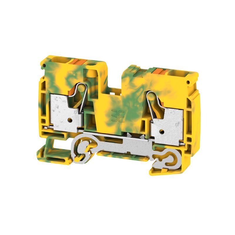 A2C 10 PE PE terminal, PUSH IN, 10 mm², Green/yellow  Item No. 2490440000