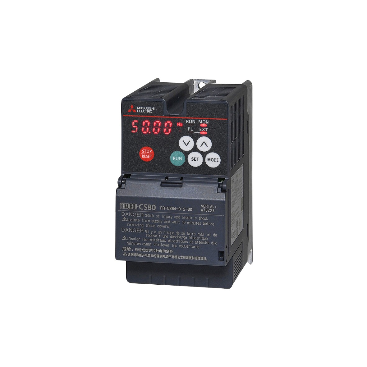 FR-CS84-012-60 Inverter; Rated Power: 0,4kW; 3x380-480V; Rated Current: 1,2A; IP20