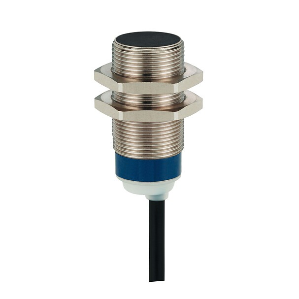 XS518B1PAL2 Inductive proximity sensors XS, inductive sensor XS5 M18, L39mm, brass, Sn5mm, 12...24 VDC, cable 2 m