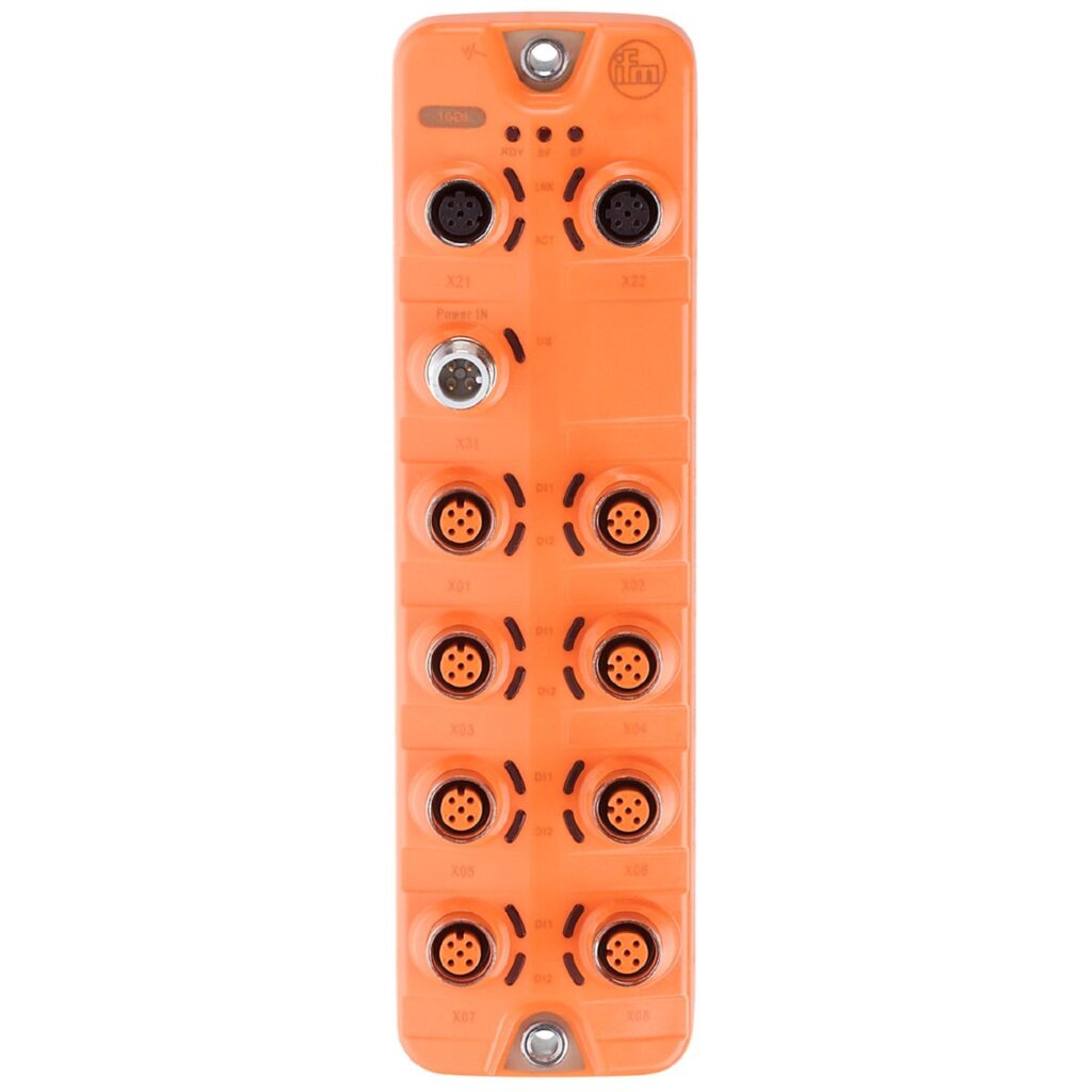 AL4002 ETH Module SL PN 16DI IP67 IFM PROFINET I/O module, 8 x M12,16 inputs