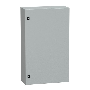 NSYCRN106250P Spacial CRN plain door with mount.plate. H1000xW600xD250 IP66 IK10 RAL7035..