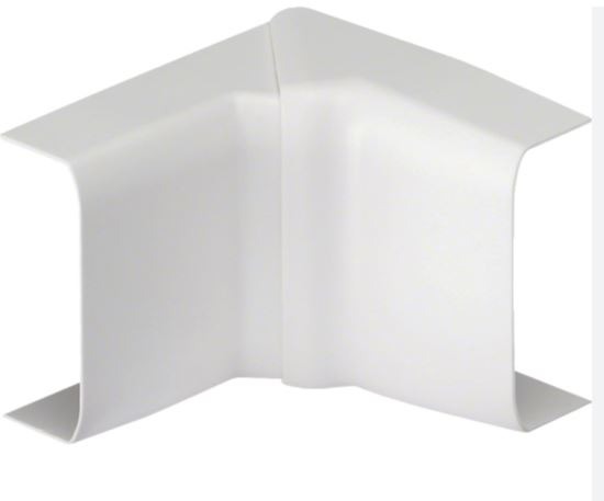 ATA123049016 Internal corner for ATHEA trunking 12x30mm in traffic white
