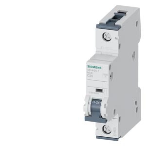 Miniature circuit breaker 230/400 V 10kA, 1-pole, C, 20 A, D=70 mm